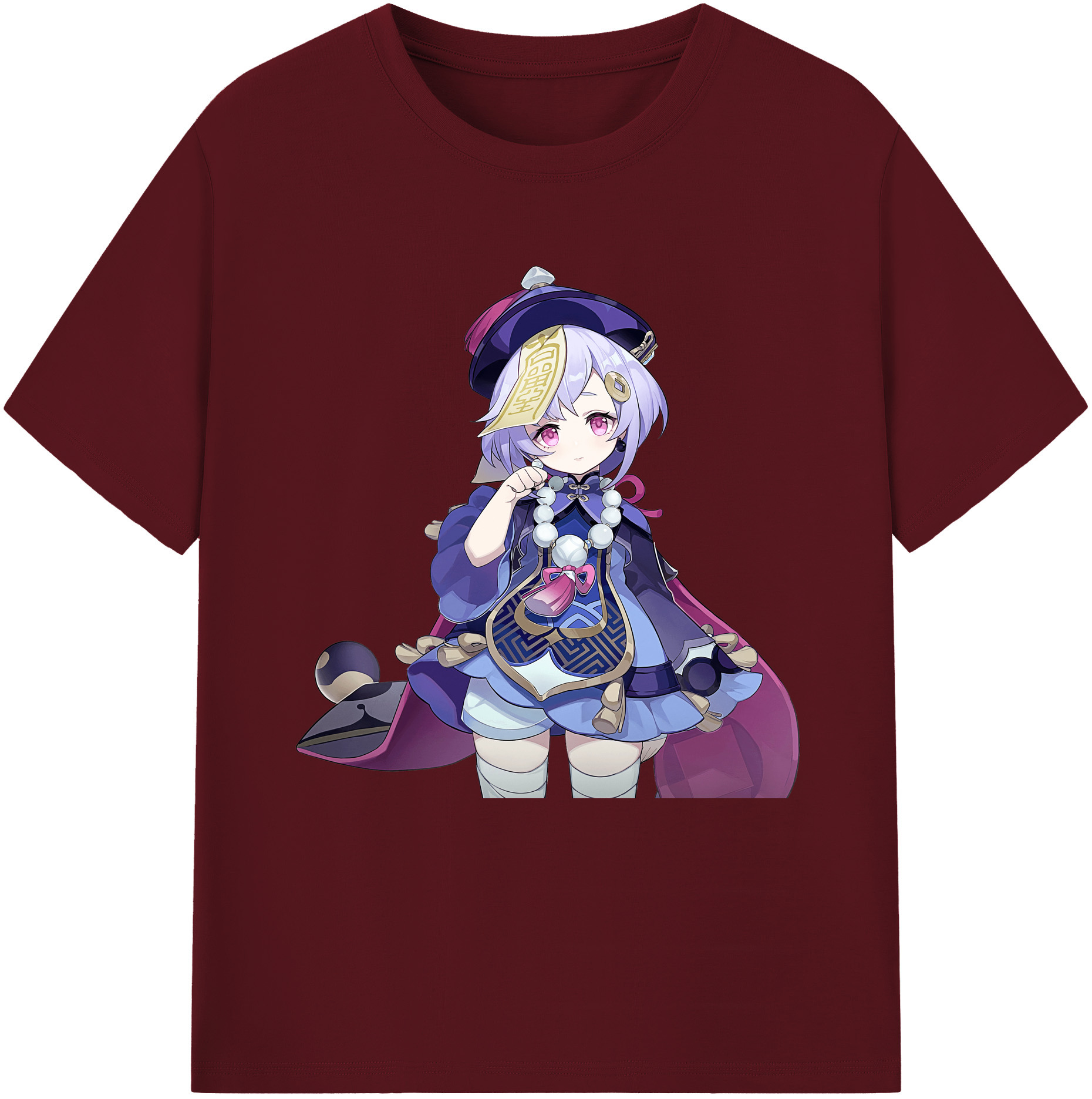 げんし神 七七 なな  genshin Nana 綿100％半袖Tシャツ（フロントプリント）
